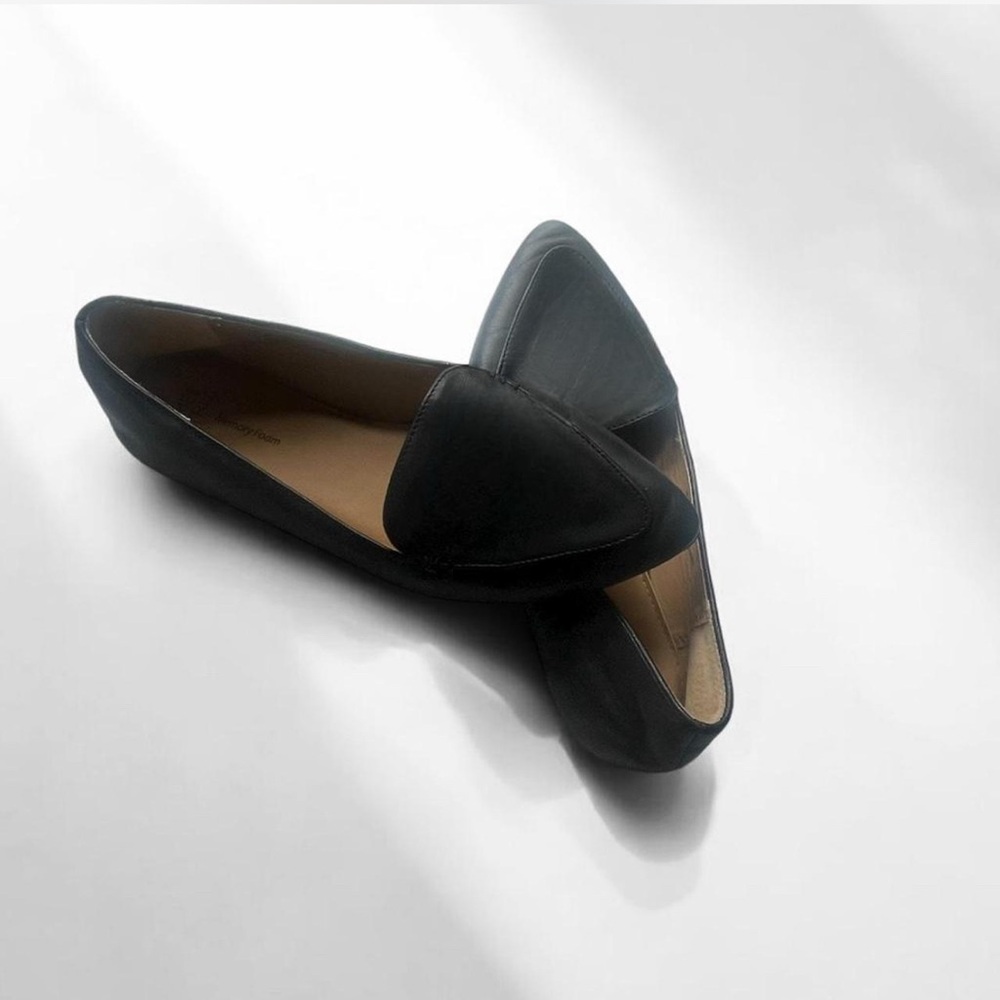 Time and Tru Women's Black Flats